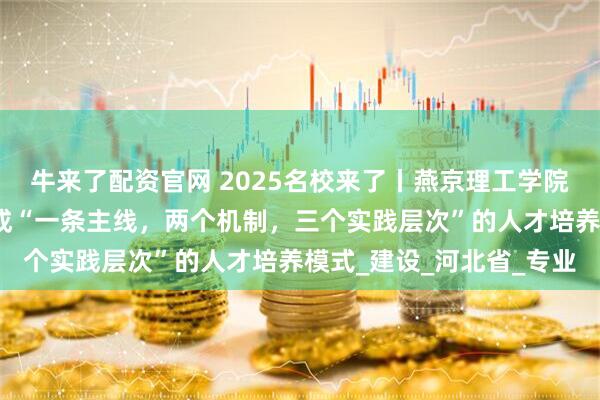 牛来了配资官网 2025名校来了丨燕京理工学院信息科学与技术学院形成“一条主线，两个机制，三个实践层次”的人才培养模式_建设_河北省_专业